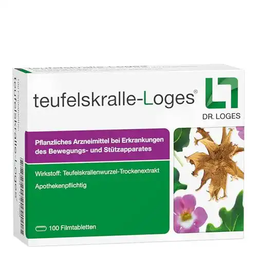 Teufelskralle Kapseln von Dr. Loges für Gelenkgesundheit