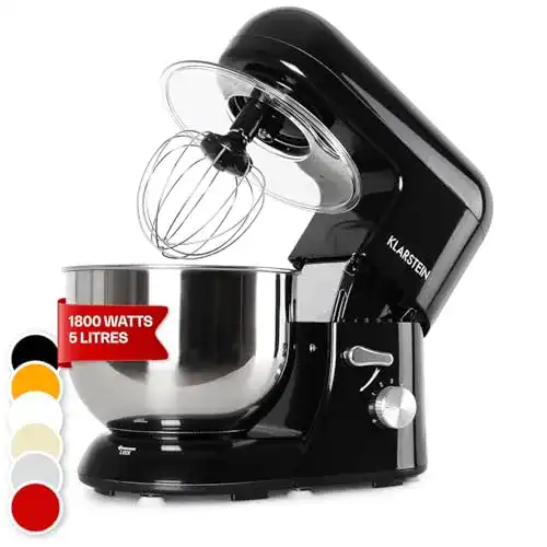 Klarstein Küchenmaschine mit 5L Schüssel und 1800W Motor