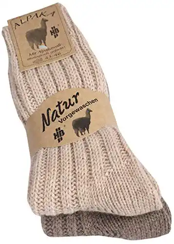 Alpaka Socken für Damen und Herren aus Alpakawolle