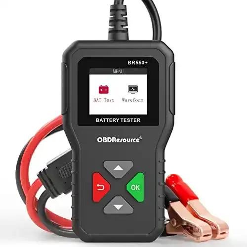 Autobatterietester OBDResource für 6V, 12V und 24V Batterien