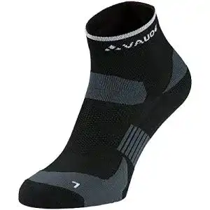 Fahrradsocken VAUDE Unisex Bike Socks Short in Schwarz, Größe 36-38 EU