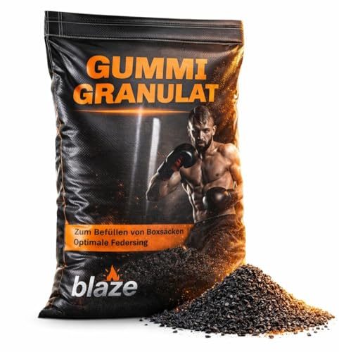 Boxsackfüllung Martenbrown Blaze Gummigranulat 30 kg SBR