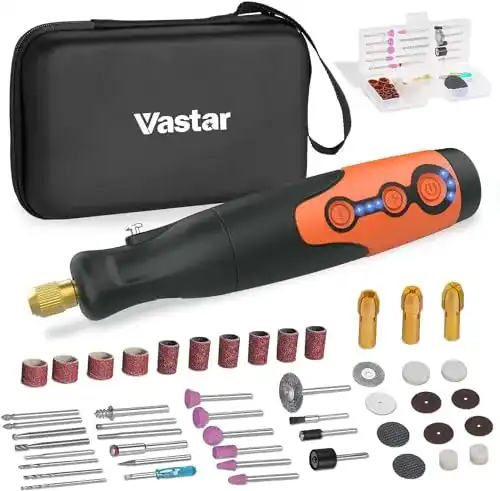 Gravierstift Vastar 3.7V Multifunktionswerkzeug mit 3 Geschwindigkeiten