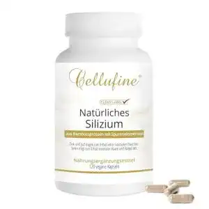 Silizium Kapseln Cellufine mit natürlichem Silizium aus Bambus 75 mg