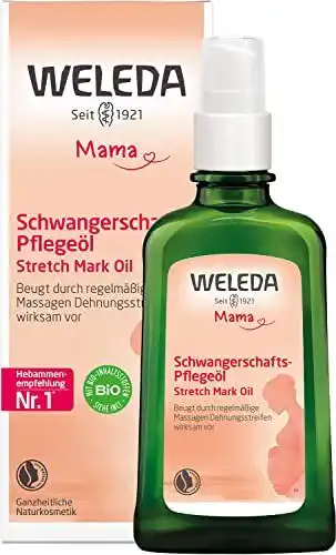 Weleda Bio Mama Schwangerschaftsöl – Natürliches Öl zur Hautpflege während der Schwangerschaft