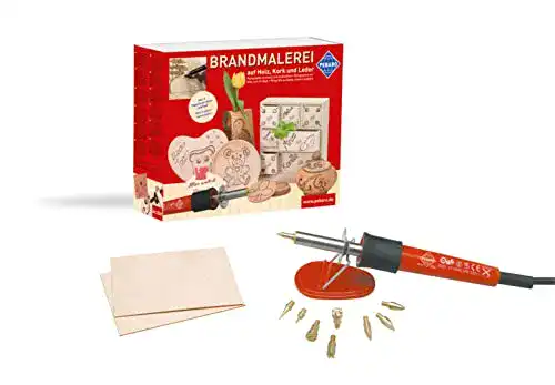 Brandmalkolben Pebaro 0269 Bastelset für Brandmalerei mit 6 Brennspitzen