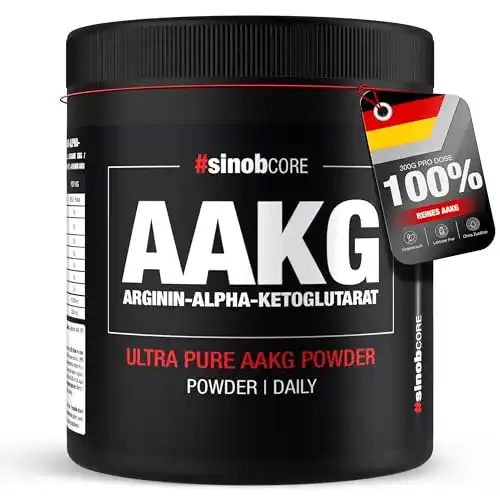 AAKG Arginin AKG Pulver vegan 300g hochdosiert und rein