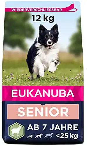 Eukanuba Hundefutter mit Lamm und Reis für ältere Hunde