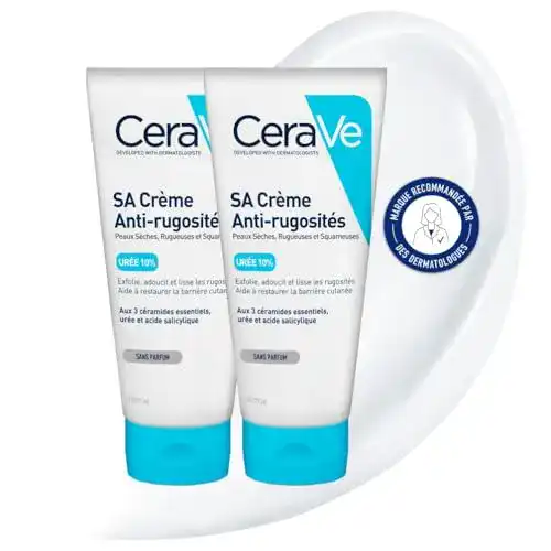 Cerave Feuchtigkeitslotion SA Urea für trockene Haut 2 x 177 ml