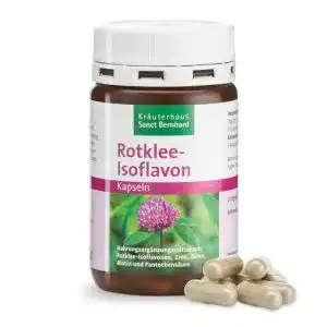 Rotklee-Kapseln mit Isoflavonen, Zink, Selen und Biotin