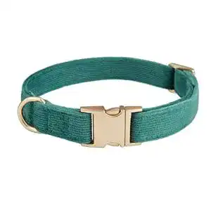 Hundehalsband für Welpen aus natürlichem Baumwollcord