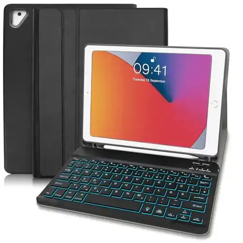 Hofsos Tastaturhülle für iPad 6. Generation und iPad Air 2
