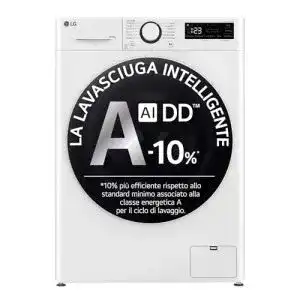 LG Waschtrockner Lavasciuga mit AI DD für freie Installation