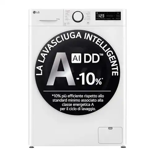 LG Waschtrockner Lavasciuga mit AI DD für freie Installation