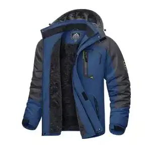 Kefitevd Herren Skijacke – Winterjacke für Outdoor-Aktivitäten