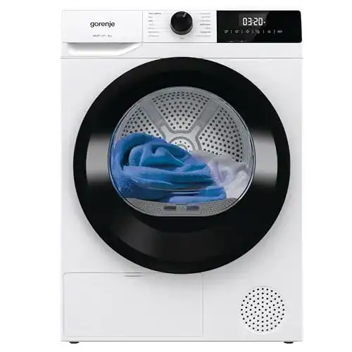 Gorenje Wärmepumpentrockner DHNE83 mit 8 kg Fassungsvermögen und 15 Programmen