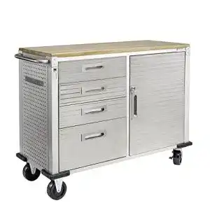 Fahrbare Werkbank Seville Classics UltraHD mit 4 Schubladen