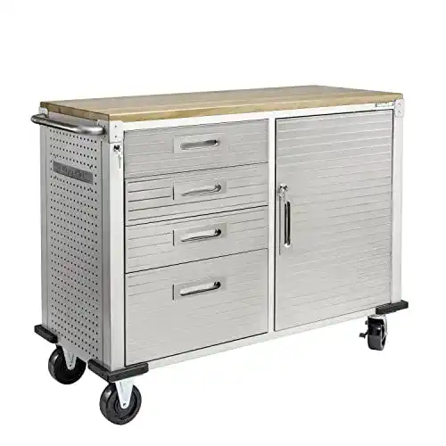 Fahrbare Werkbank Seville Classics UltraHD mit 4 Schubladen