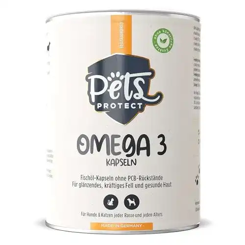 Hunde-Ergänzungsfutter Pets Protect Omega-3 Kapseln