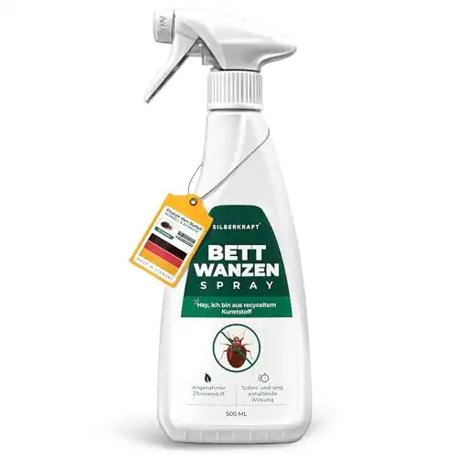 Silberkraft Bettwanzenspray 500 ml für Matratzen und Betten