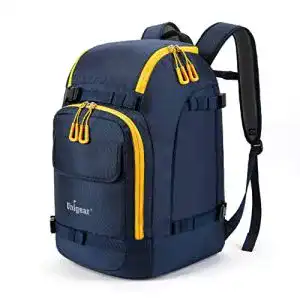 Skirucksack Unigear mit Helmfach und Rucksackgurten