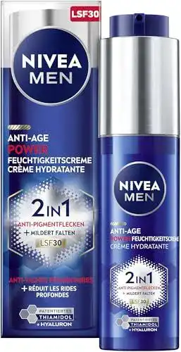 Nivea Men Anti-Aging Feuchtigkeitscreme mit LSF 30, 50 ml