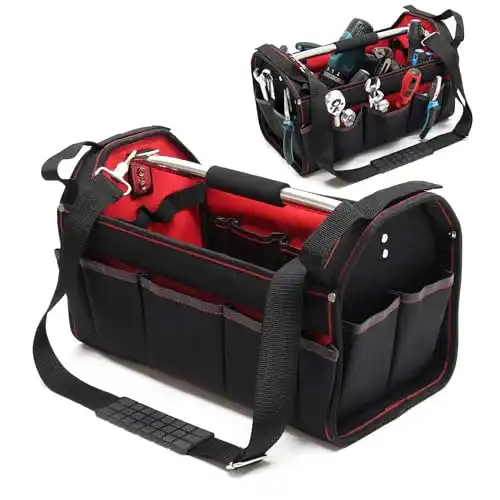 Werkzeugtasche Wiltec Größe L mit verstellbarem Schultergurt