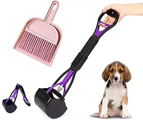 Hundekotschaufel AMZMUKAUP 60 cm für Haustiere