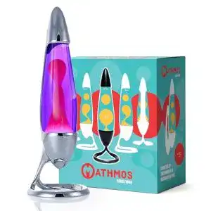 Lavalampe Mathmos Neo für Kinder und Erwachsene in Chrom
