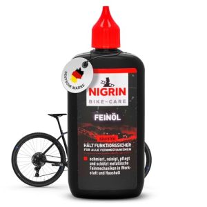 Schmieröl Nigrin Bike-Care Feinöl 100 ml für vielseitige Anwendungen