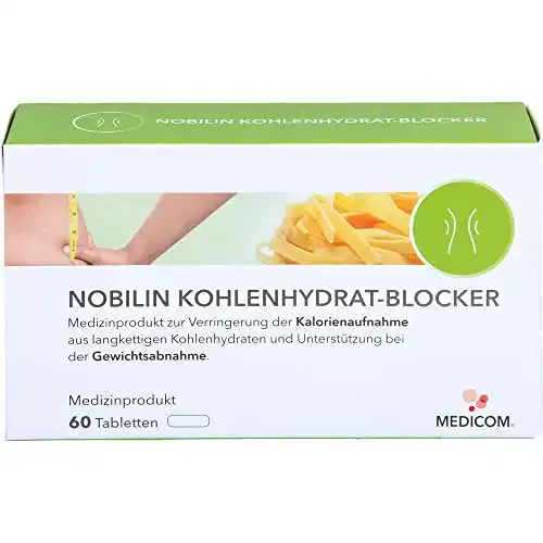 Kohlenhydratblocker von NOBILIN Tabletten zur Unterstützung der Gewichtsabnahme