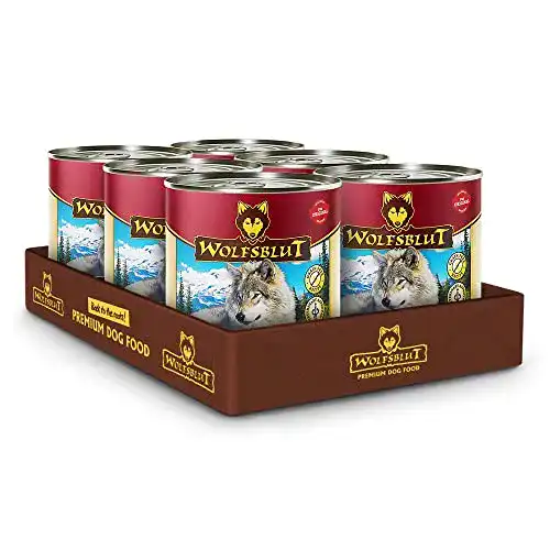 Wolfsblut Nassfutter Blue Mountain, 6er Pack (6 x 800 g)