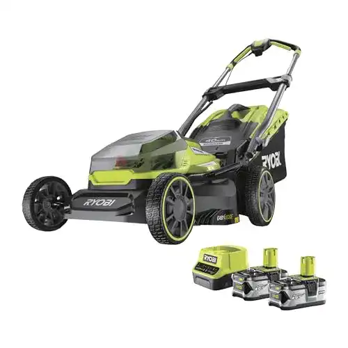 Akku-Rasenmäher Ryobi 18 V ONE+ Brushless für große Rasenflächen