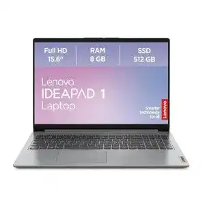 Lenovo IdeaPad 1 Laptop mit 512GB SSD und 15,6 Zoll Full HD Display