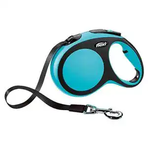 Flexi-Leine New Comfort L Gurt 5 m blau für Hunde bis 60 kg