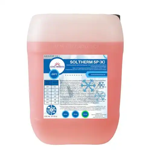 Solarflüssigkeit Thermotec 25 l Rot Konzentrat für Frostschutz bis -58°C