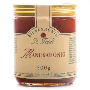 Manuka Honig aus Neuseeland, dunkelgolden, 500g