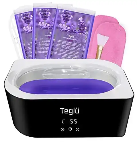 Paraffinbad Teglu für Hände und Füße 4L – Set mit Zubehör
