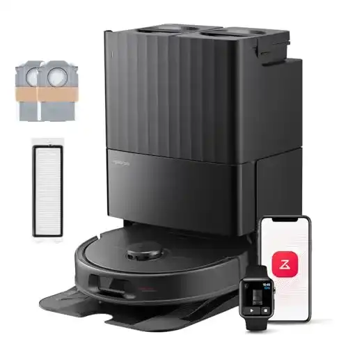 Roborock QV 35S Saugroboter mit Wischfunktion und 10.000 Pa Saugkraft