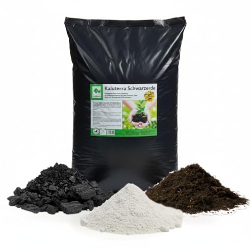 Terra Preta Carbo Verte Kaluterra Schwarzerde 20 Liter mit Pflanzenkohle