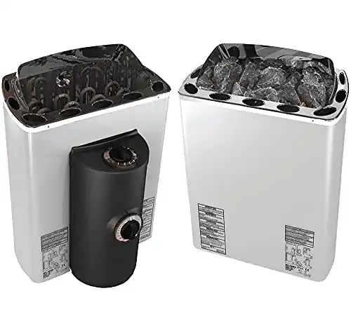 Well Solutions Mini Saunaofen 230 V, 3,6 kW für kleine Saunabereiche