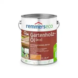 Douglasien-Öl Remmers Gartenholz-Öl [eco] für Terrassen und Gartenmöbel, 5 Liter