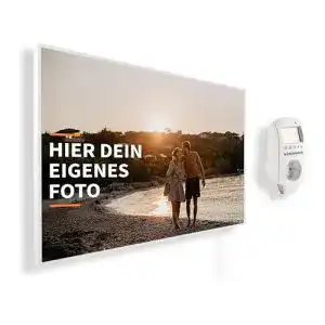 Infrarotheizung 600 Watt mit individuellem Bild und hochwertigem Design