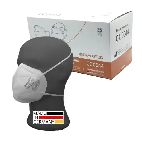 FFP2-Maske Simplebreath 25 Stück Kopfband Atemschutzmasken