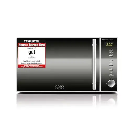 Mikrowelle 20 Liter Caso MG20 Ceramic 2-in-1 mit Grill