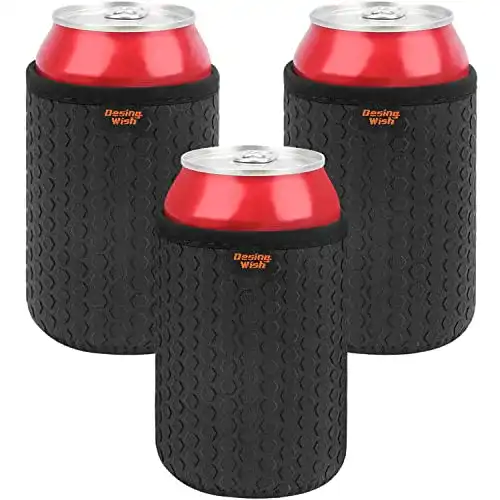 Neopren Flaschenkühler Set 3 Stück für 12oz Dosen und Flaschen