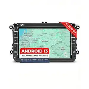Autoradio mit Android Auto M.i.c. AV8V7-Ultra für VW und Skoda