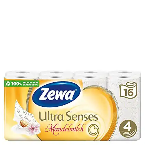 Toilettenpapier 4-lagig Zewa Deluxe mit Mandelmilchduft