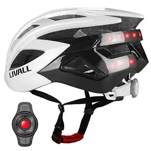 Fahrradhelm mit Bluetooth und LED-Funktionen für Erwachsene