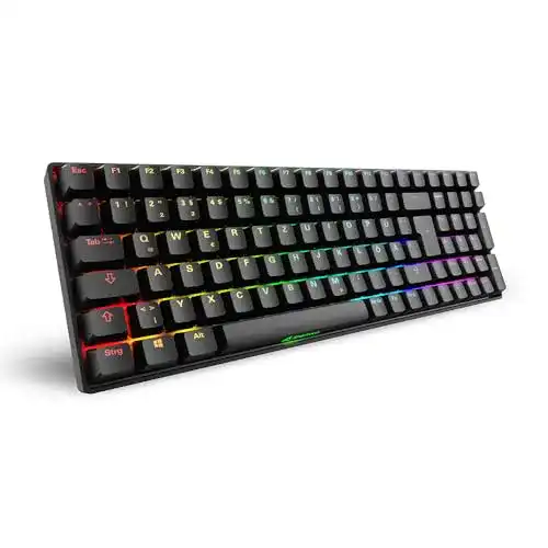 Sharkoon SGK50 S2 Tastatur mit RGB-Beleuchtung und Gateron-Schaltern
